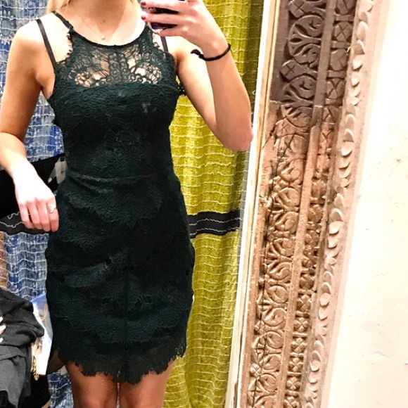 Free People Cocktail Dress in Emerald - Picture 6 of 6
